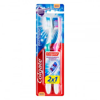 ESCOVA DENTAL COLGATE WHITENING 2X1