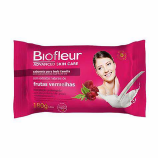 SABONETE BIOFLEUR 180G FRUTAS VERMELHAS