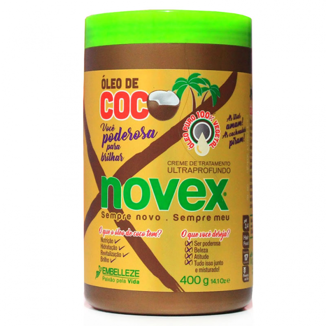 CR TRAT NOVEX 400G OLEO COCO