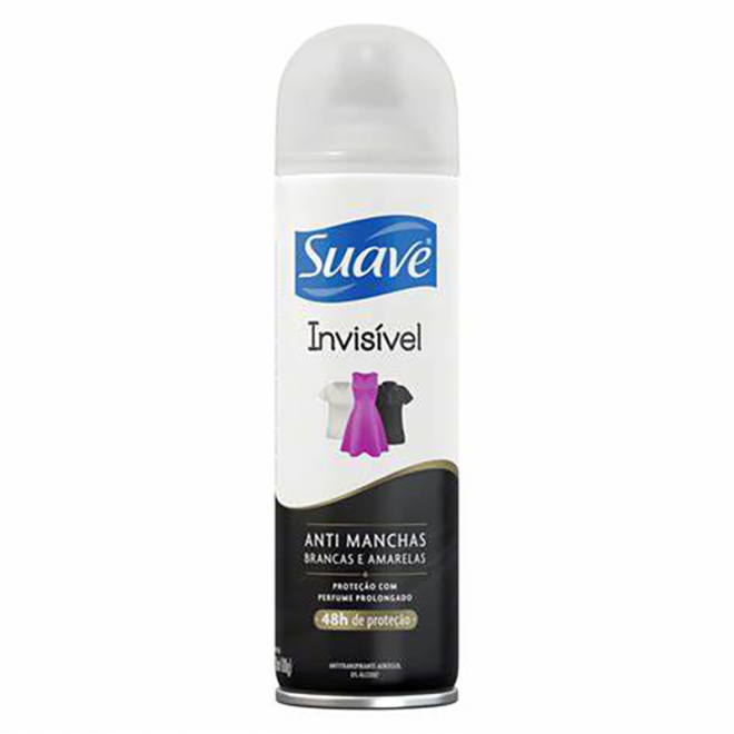 DESOD SUAVE AEROSOL 150ML MEN INVISIBLE