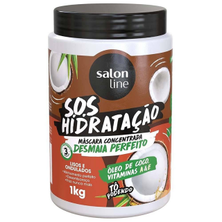 MASCARA HID SALON LINE TO PODENDO 1KG DESMAIA PERFEITO