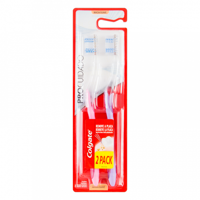 ESCOVA DENTAL COLGATE PURO CUIDADO 2UND