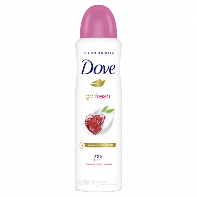 DESOD DOVE AEROSOL 150ML GO FRESH ROMA