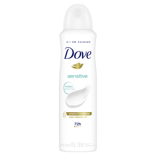 DESOD DOVE AEROSOL 150ML SENSITIVE SEM PERFUME
