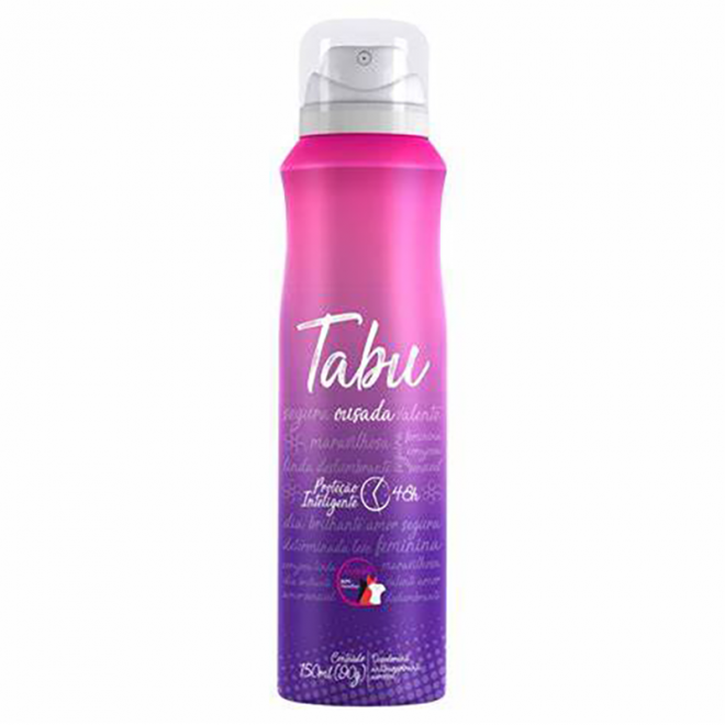 DESOD TABU AERO 150ML OUSADA