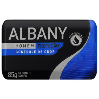 SABONETE ALBANY 85G HOMEM CONTROLE ODOR