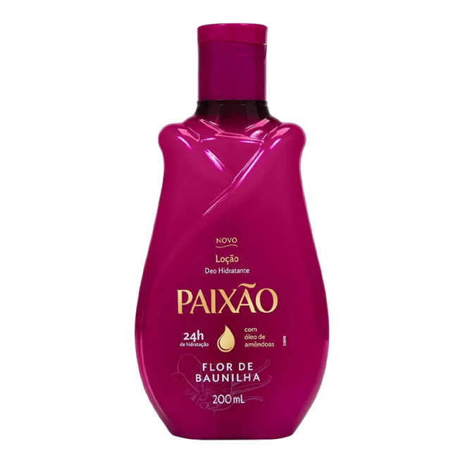 LOCAO HID PAIXAO 200ML BAUNILHA