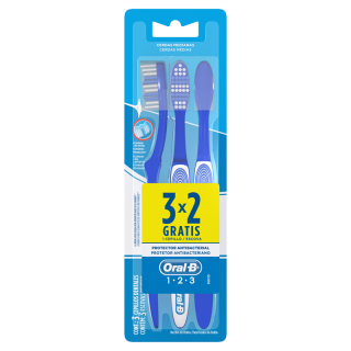 ESCOVA DENTAL ORAL-B 123 L3P2