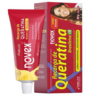 RECARGA DE QUERATINA NOVEX 80G