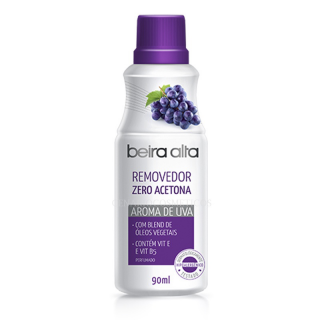 REMOVEDOR ESMALTE BEIRA ALTA 90ML UVA