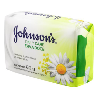 SABONETE JOHNSONS 80G ERVA DOCE