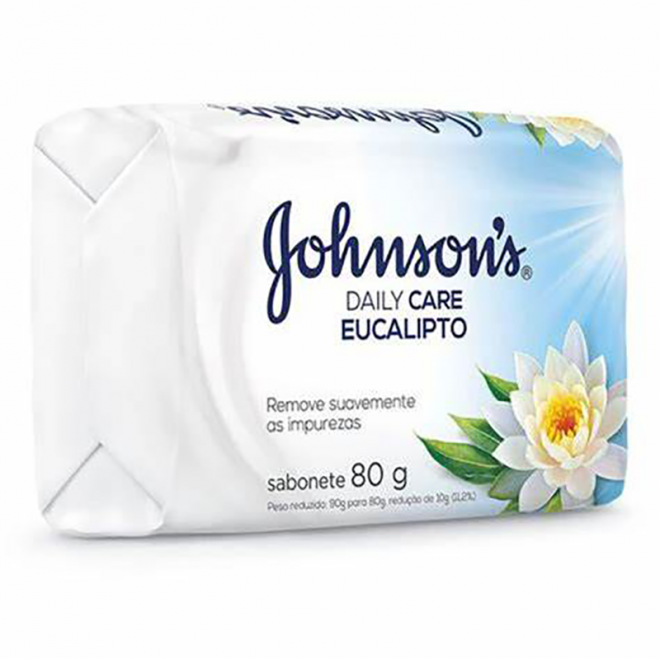 SABONETE JOHNSONS 80G EUCALIPTO