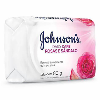 SABONETE JOHNSONS 80G ROSAS