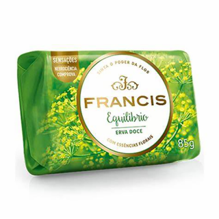 SABONETE FRANCIS SUAVE 85G FLOR ERVA DOCE
