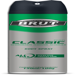 DESOD BRUT AEROSOL 150ML MEN CLASSIC