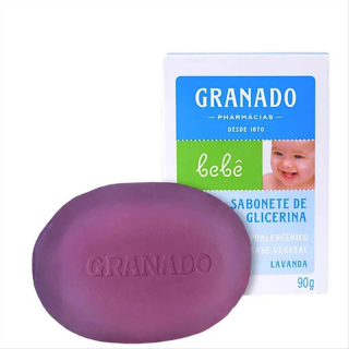 SABONETE GRANADO BEBE 90G LAVANDA