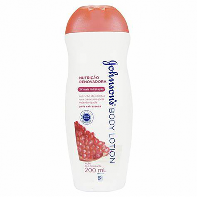 LOCAO HID JOHNSONS 200ML RENOVADORA
