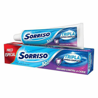 CR DENTAL SORRISO TRIPLA 120G LIMPEZA COMPLETA