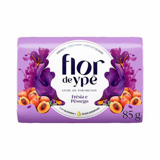 SABONETE FLOR DE YPE 85G FRESIA/PESSEGO