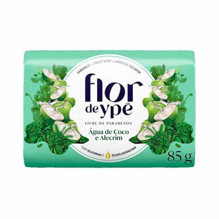 SABONETE FLOR DE YPE 85G AGUA COCO/ALECRIM