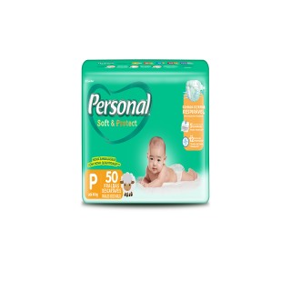 FRALDA PERSONAL BABY MEGA P 50UN