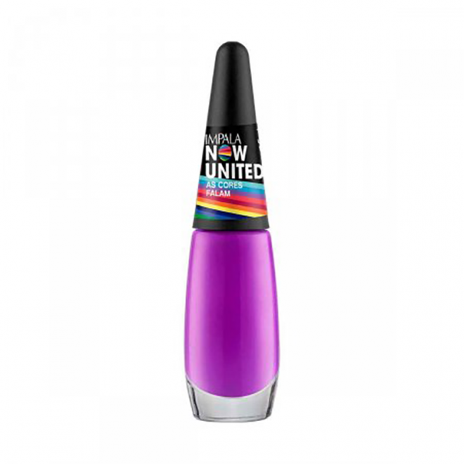 ESMALTE IMPALA NOW UNITED 7,5ML AS CORES FALAM
