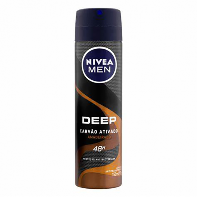 DESOD NIVEA AERO MEN DEEP 150ML AMADEIRADO