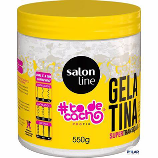 GELATINA SALON LINE TO DE CACHO 550G SUPER TRANSICAO
