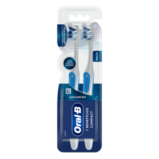 ESCOVA DENTAL ORAL-B 7BENEFICIOS COMPACT