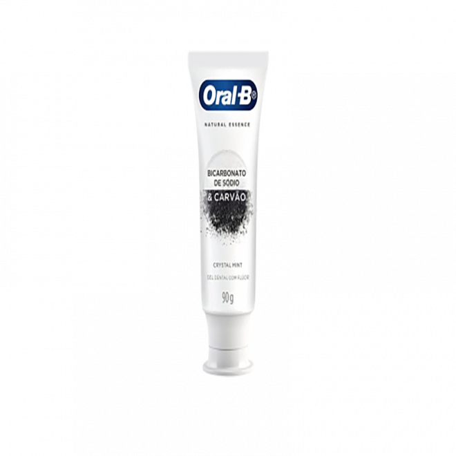 CR DENTAL ORAL B NATURAL ESSENCE 90G BICARBONATO E CARVAO