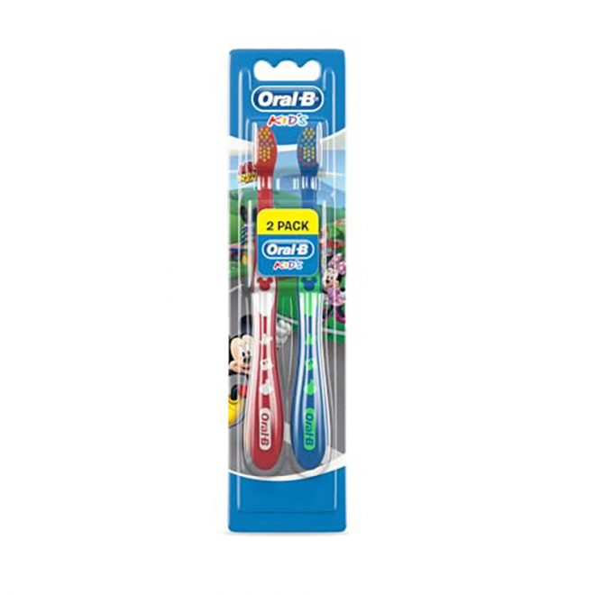 ESCOVA DENTAL ORAL-B KIDS MICKEY C/2UN