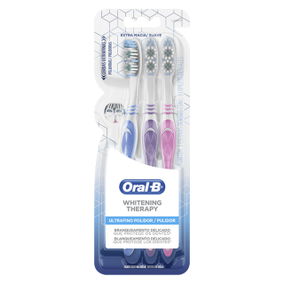 ESCOVA DENTAL ORAL-B WHITENING THERAPY C/3UN
