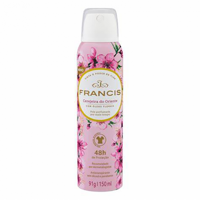 DESOD FRANCIS AEROSOL 150ML CEREJEIRA