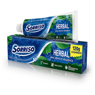 CR DENTAL SORRISO HERBAL 120G ANIS