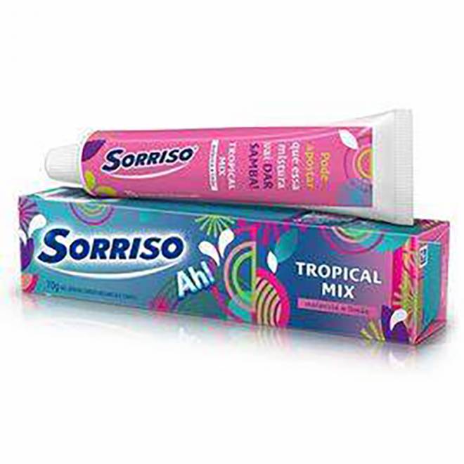 CR DENTAL SORRISO TROPICAL 120G MIX