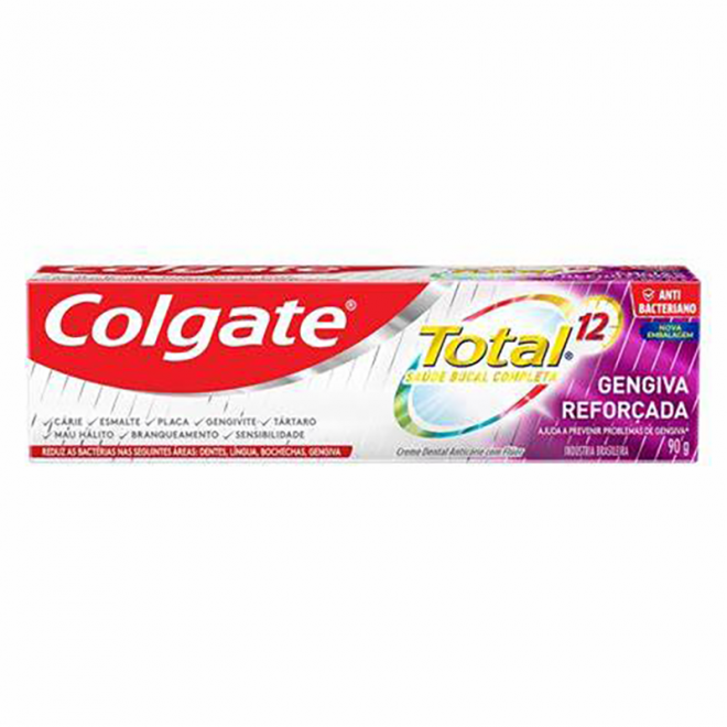CR DENTAL COLGATE TOTAL 12 90G GENGIVA REFORCADA
