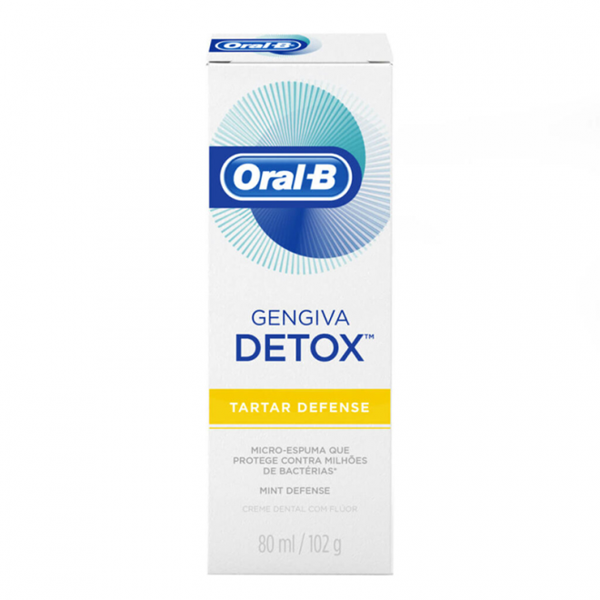 CR DENTAL ORAL B GENGIVA DETOX 80ML TARTAR DEFENSER