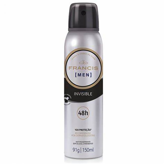 DESOD FRANCIS AEROSOL 150ML INVISIBLE