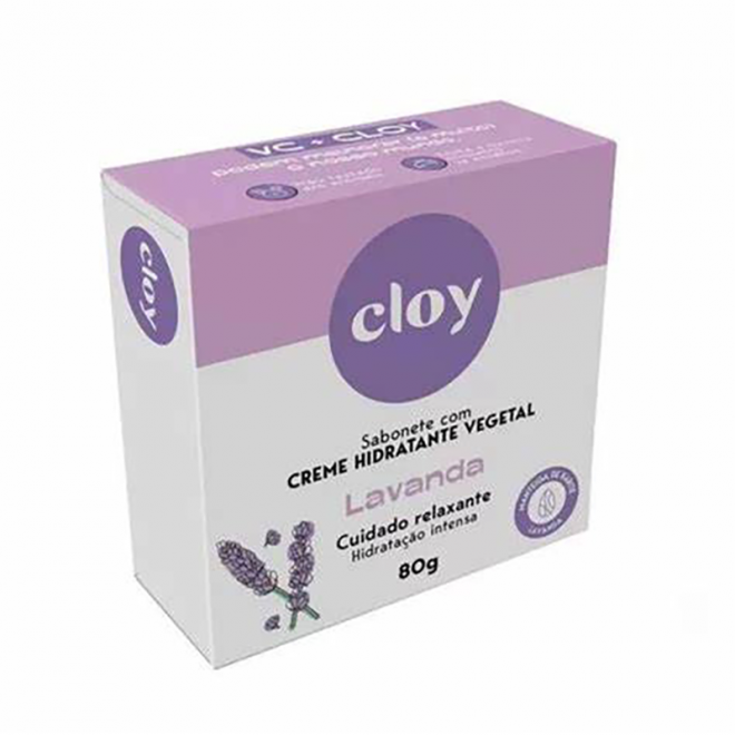 SABONETE CLOY 80G LAVANDA
