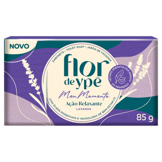 SABONETE FLOR DE YPE MEU MOMENTO 85G LAVANDA