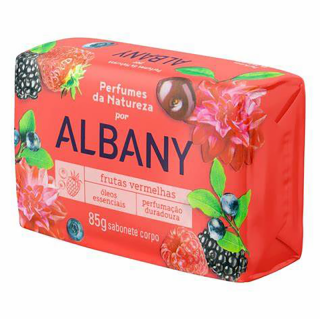SABONETE ALBANY 85G FRUTAS VERMELHAS