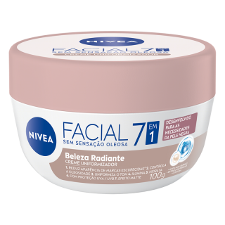 CREME FACIL NIVEA 100G BELEZA RADIANTE