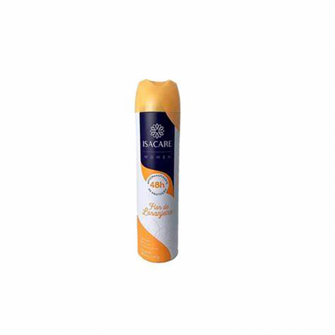 DESOD ISACARE AEROSOL FEM 150ML FLOR LARANJEIRA