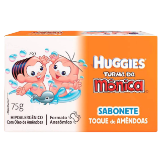 SABONETE TURMA MONICA 75G TOQUE AMENDOAS