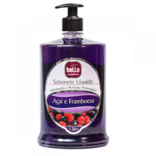 SABONETE LIQ BELLO 1LT ACAI FRAMBOESA