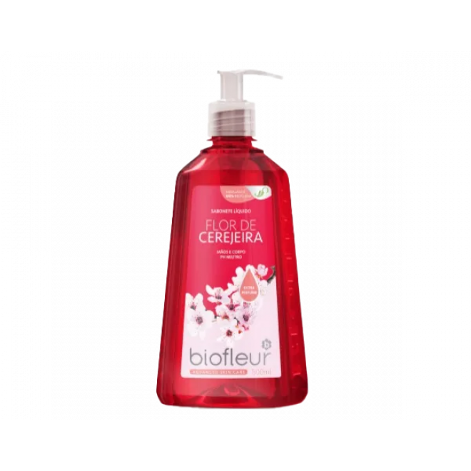 SABONETE LIQ BIOFLEUR 500ML FLOR DE CEREJEIRA