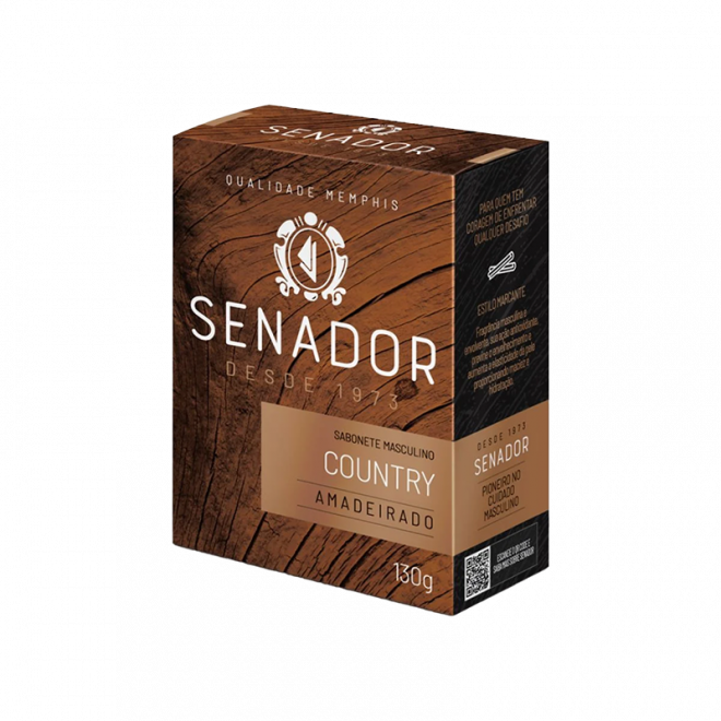 SABONETE SENADOR 130G COUNTRY