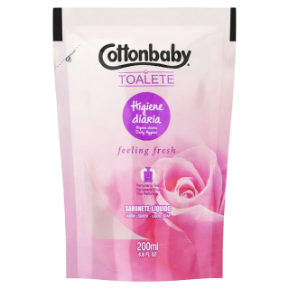 SABONETE LIQ COTTONBABY TOALETE 200ML FEELING