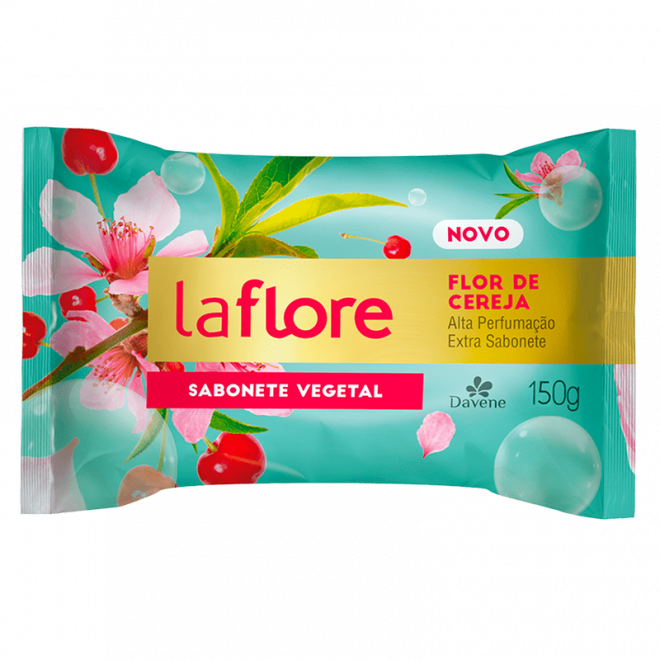 SABONETE LA FLORE 150G FLOR CEREJA