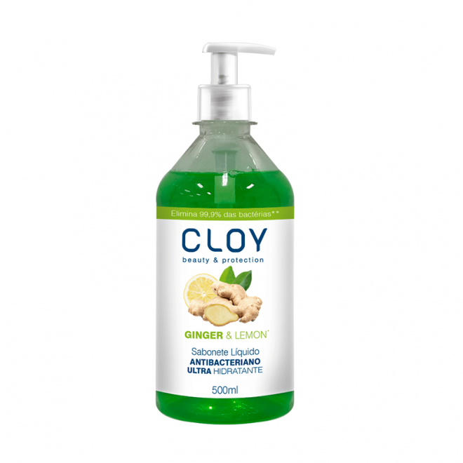 SABONETE LIQ CLOY 500ML GINGER LEMON